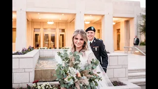Soldier brother surprising his sister at her wedding...