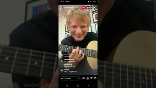 🔴 Ed Sheeran Instagram Live 30/06/2021