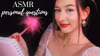 ASMR Asking you EXTREMELY Personal Questions 👀 🤫 (Lots of binaural close up whispering)