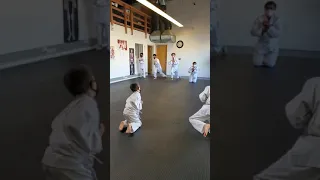 Kenpo Karate Techniques- My Karate Kids working hard-Conditioning