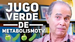 Jugo verde de MetabolismoTV 🥒🥬🍏 en VIVO con Frank Suárez