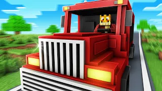 Ich fahre einen LKW in Minecraft | Truck Simulator 24