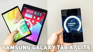 ПЛАНШЕТ SAMSUNG galaxy tab a7 lite ОБЗОР И РАССПАКОВКА НАШЁЛ ЗАМЕНУ iPad??