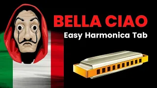 How to Play Bella Ciao on Harmonica, Easy C Harmonica Tab