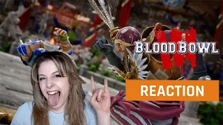 My reaction to the Blood Bowl 3 Official Imperial Nobility Spotlight Trailer | GAMEDAME REACTS