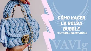 Bolsa a Crochet en punto Puff en Español