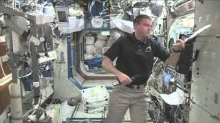 Space Station Astronaut Discusses Life in Space