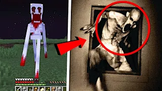 Minecraft SCARY ENTITY That CAUGHT On CAMERA!