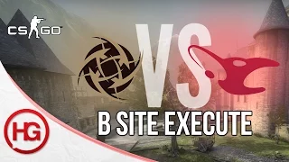 NiP vs Mousesports - Cobblestone, B Execute (CS:GO Strategy Breakdown #19)