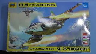 Sprue Review Zvezda 1/48 SU-25 Frogfoot New Tool