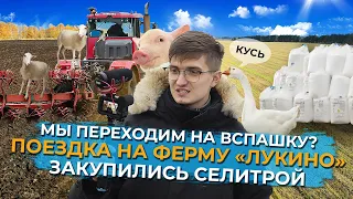 Сломанный ПЛУГ Kverneland ♦️ стоял 1.5 года. Почему не ПАХАЛИ! | Посетили ферму🐷 | Продаем пшеницу 🌾