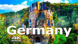 Germany, wonderful 4K relaxing tour, over the beautiful German landscapes with magical music.