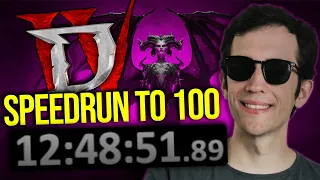 Diablo 4 - My BEST Level 1 To 100 Speedrun!