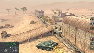 Полет(баг) на AMX ELC bis / WoT Blitz / Карта Эль-Аламейн