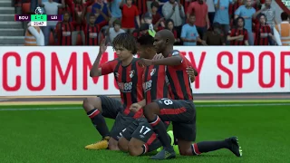 Bournemouth vs Leicester City - FIFA 18 EPL Simulation Full Match 09/30/2017 - 1080p/60FPS