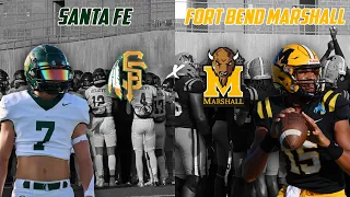 Santa Fe vs Fort Bend Marshall | Texas High School Football #txhsfb