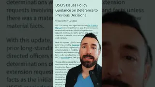 Immigration Breaking News: USCIS Issues Policy Guidance | More Approvals expected | USCIS News 2021