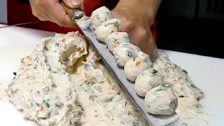 Crazy hand speed! Korean handmade fish cake master