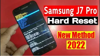 Hard reset Galaxy J7 Pro Bypass Screen Lock Pattern | Samsung J7 Pro (SM J730) Hard Reset Unlock