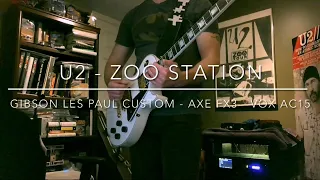 U2 “Zoo Station” Guitar Cover