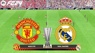 FC 24 | Manchester United vs Real Madrid - UEFA Europa League - PS5™ Full Match & Gameplay