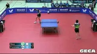 Koki Niwa vs Patrick Franziska[German League 2012/2013]