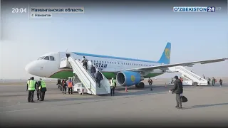Новый авиарейс полетной программы Наманган – Пермь – Наманган