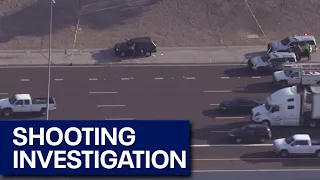 Man found with multiple gunshot wounds on Phoenix freeway