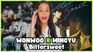 WONWOO X MINGYU ‘Bittersweet (feat. LeeHi)’ M/V REACTION with SEVENTEEN REACTION