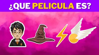 ADIVINA 36 PELÍCULAS por los EMOJIS 🎬🍿🤯 | ¿CUANTO SABES DE CINE? 2024