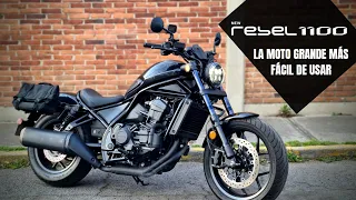 ¿Moto grande automática? Honda Rebel 1100 DCT Review