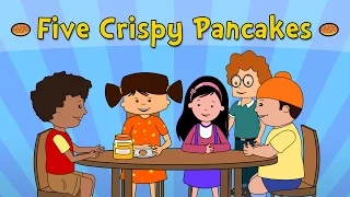 Five Crispy Pancakes ||  Nursery Rhymes || Animated Songs for Children
