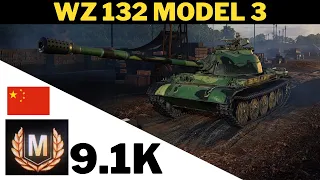 Wot console WZ 132 Model3 Mastery 9.1k