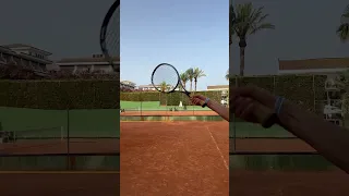 Tennis spielen mit Freunden…