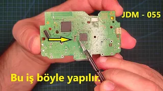 PS4, JDM 055, dualshock 4 charger alternative fix. PS4 JDM 055 alternatif şarj devresi tamiri.