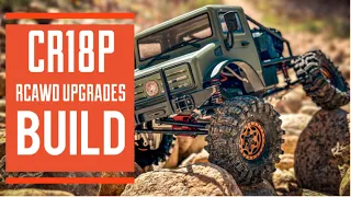 Hobby Plus CR18P T-Hunter BUILD: RCAWD Upgrades! NEW Axles, Shocks, Brass & More!!