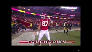 Travis Kelce touchdown dance