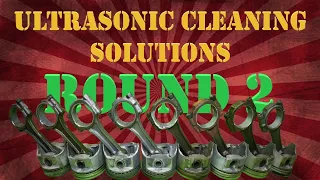 Round 2; Ultrasonic Cleaner Solutions Showdown; Cheap vs Expensive Solvents!