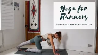 YOGA FOR RUNNERS | 30-Minute Stretch Sequence | CAT MEFFAN