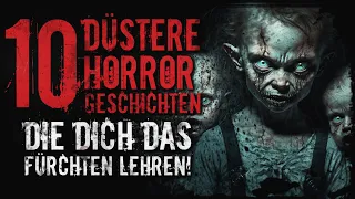 10 düstere Horrorgeschichten | Creepypasta german Deutsch [Horror Geschichte Hörbuch]