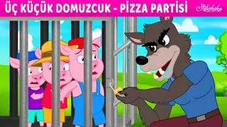 Üç Küçük Domuzcuk ve Pizza Partisi | Adisebaba Masallar