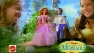 Little Mermaid MATTEL Princess Ariel Doll Commercial