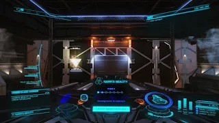 Fleet Carrier jump 1st person (Elite: Dangerous)