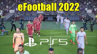 eFootball 2022 PS5 Next Gen l Barcelona vs Bayern Munich (PES 2022) Gameplay
