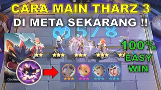 CARA MAIN THARZ SKILL 3 DI META SEKARANG !! KUAT BANGET GILAKK !! COMBO MAGIC CHESS TERKUAT 2024