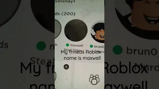 my friends roblox avatar Look Like maxwell the cat