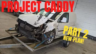 UPDATE ON THE CADDY PROJECT - 500 MILE ROUND TRIP - MORE UNSEEN INTERNET PURCHASES!!