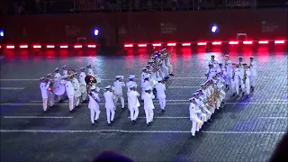 СПАССКАЯ БАШНЯ 2018. ОРКЕСТР ВООРУЖЕННЫХ СИЛ МЬЯНМЫ. SPASSKAYA TOWER 2018. MYANMAR ARMED FORCES.