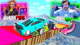 CARA A CARA INCREIBLE! CON AURONPLAY Y AMIGOS! MUCHAS RISAS!! - GTA V ONLINE