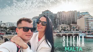 #74 Sliema, Sliemos paplūdimiai, apartamentai su įspūdingu vaizdu | Malta kelionės vlogas